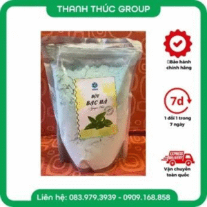 Bột Mặt Nạ Bạc Hà Nguyên Chất MEBEU