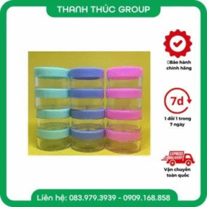 Hũ Nhựa Chiết Mỹ Phẩm Du Lịch 3Gr