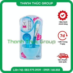 Bộ Dụng Cụ Đắp Mặt Nạ 4in1