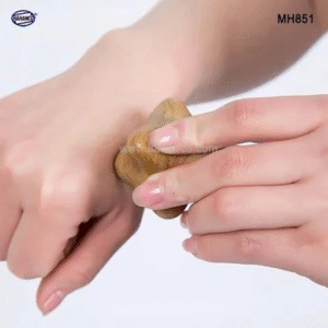 COMBO 2 quả bi 6 cạnh Mát xa lòng bàn tay Gỗ thơm MH851 Hahanco