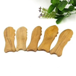 COMBO 2 Dụng cụ cạo gió mát xa hình trái Tim bằng gỗ thơm - MH879 - HAHANCO