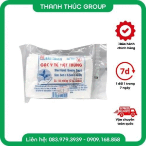 [ 1 Gói] Gạc Y Tế Bảo Thạch Nhỏ 5Cm X 6.5Cm X 12 Lớp