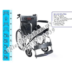 Xe lăn y tế thắng tay LUCASS X-35
