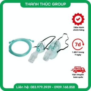 Bộ Mask Xông Khí Dung Trẻ Em Và Người Lớn GreetMed Dành Cho Máy Xông Khí Dung/ Xông Mũi Họng